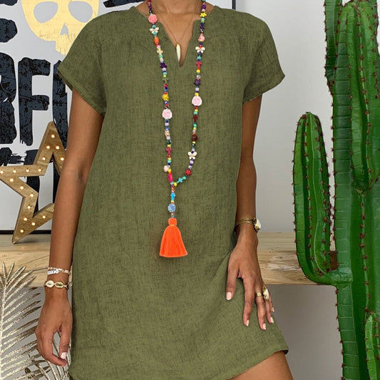 Abigail Premium Cotton Casual Dress Designer Edit