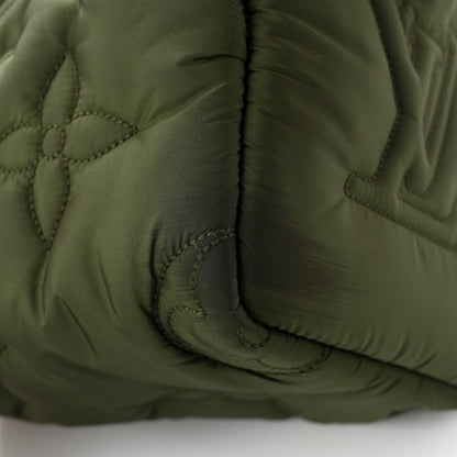 Econyl Mini Monogram Pillow Speedy Bandouliere 25 Khaki