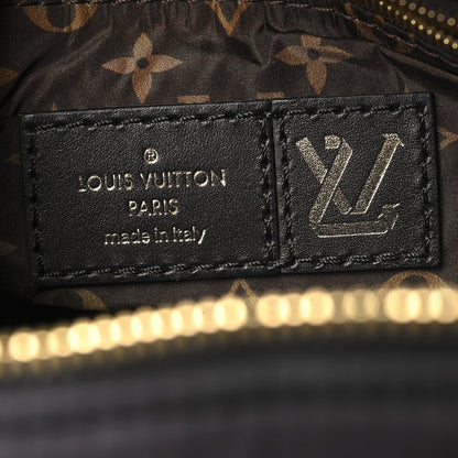 Econyl Mini Monogram Pillow Speedy Bandouliere 25 Black