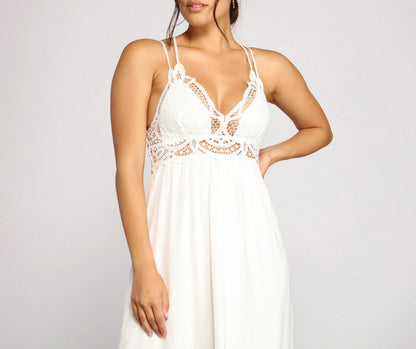 Effortless Flowy Woven Maxi Dress