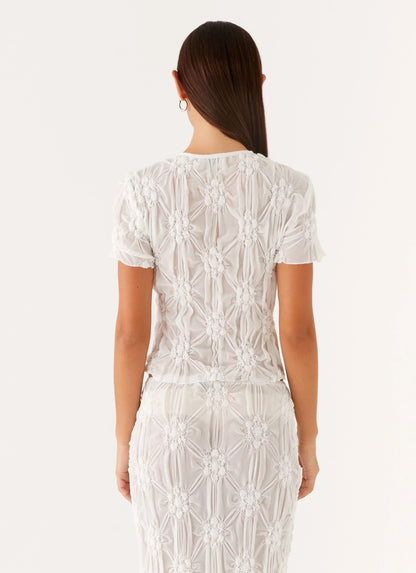 Effortlessly Top - Ivory