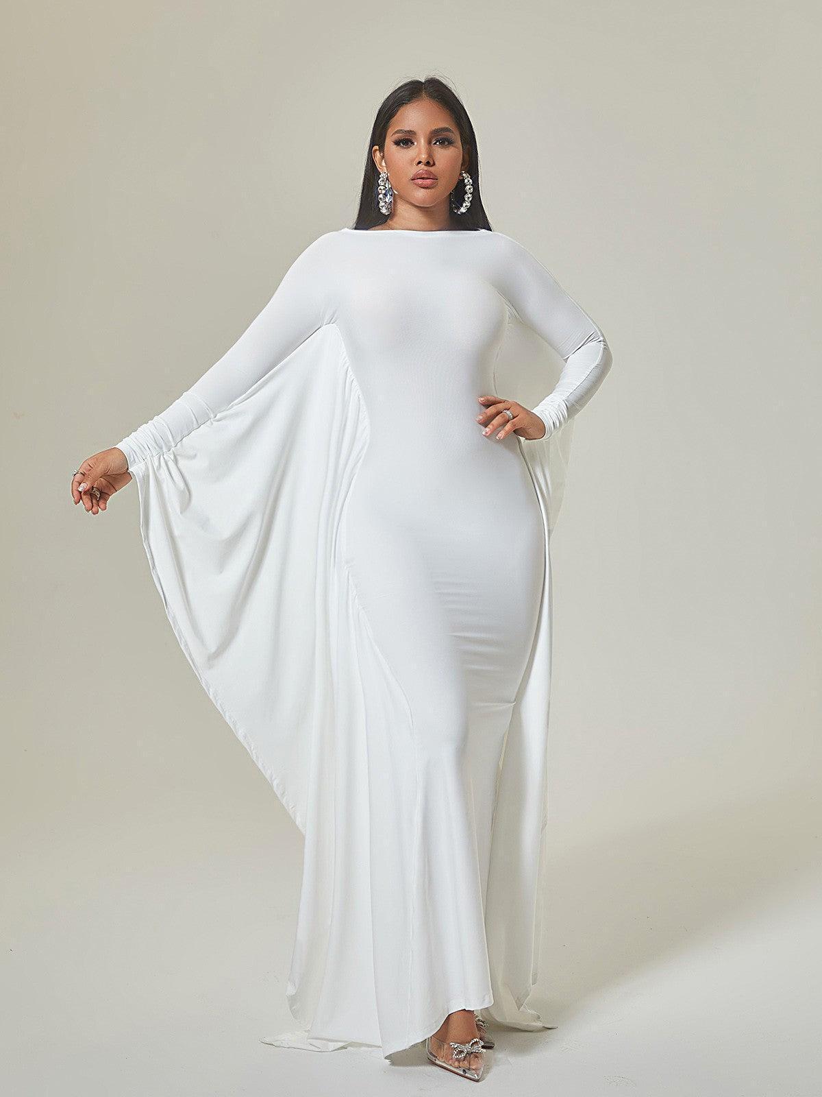 Dolman Sleeve Maxi Dress