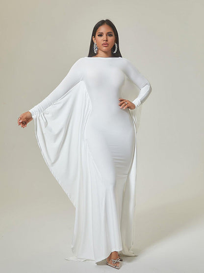 Dolman Sleeve Maxi Dress