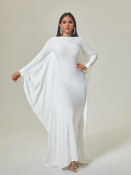 Dolman Sleeve Maxi Dress