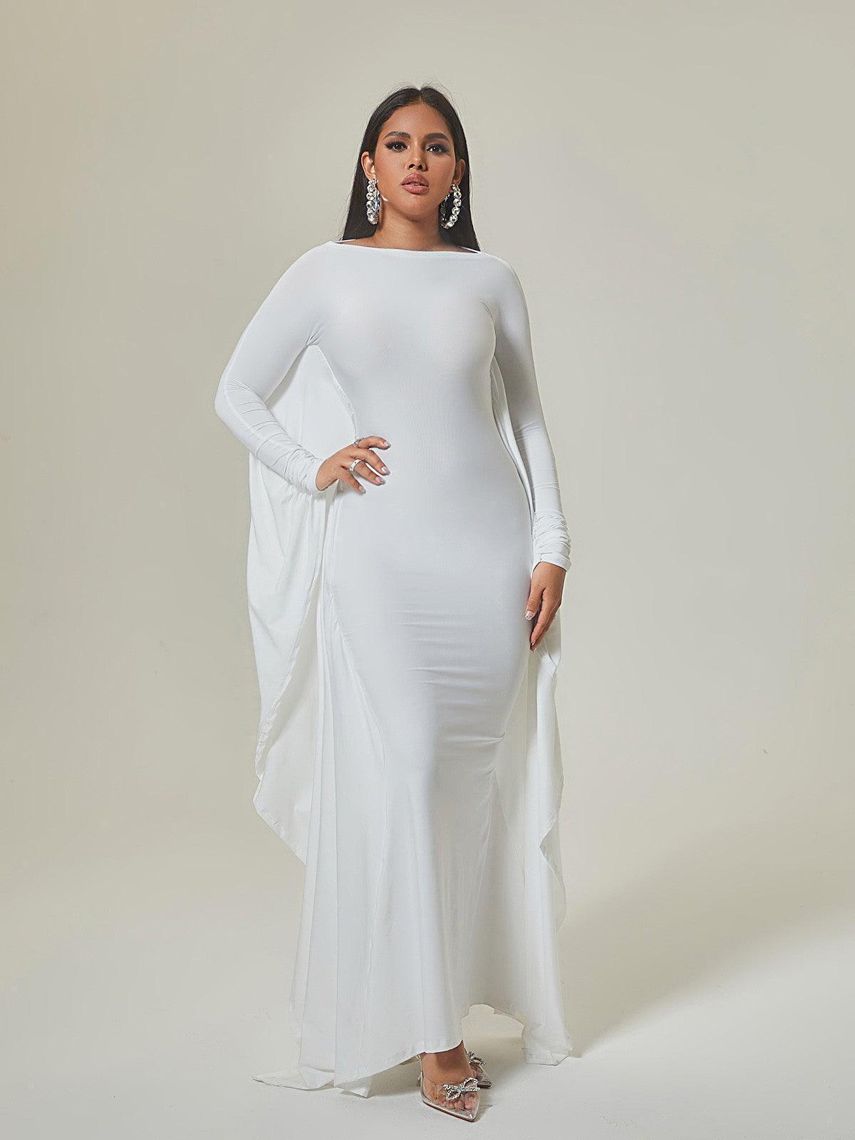 Dolman Sleeve Maxi Dress