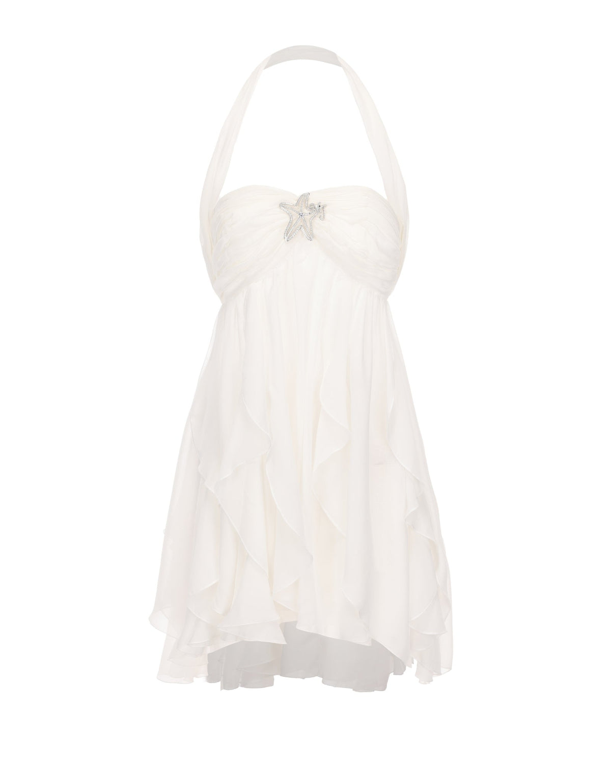Caterina Floral Halter Dress
