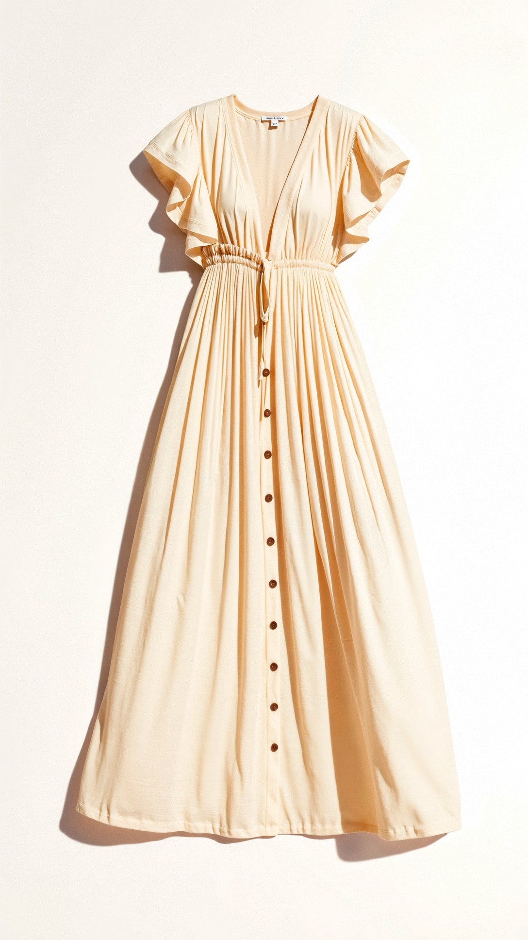 Dolores Effortless Dress Casual Ruffles Everyday Luxe Edit