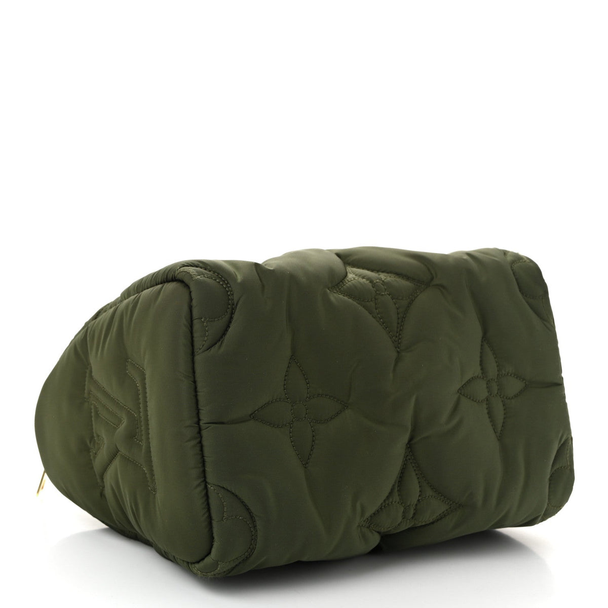 Econyl Mini Monogram Pillow Speedy Bandouliere 25 Khaki
