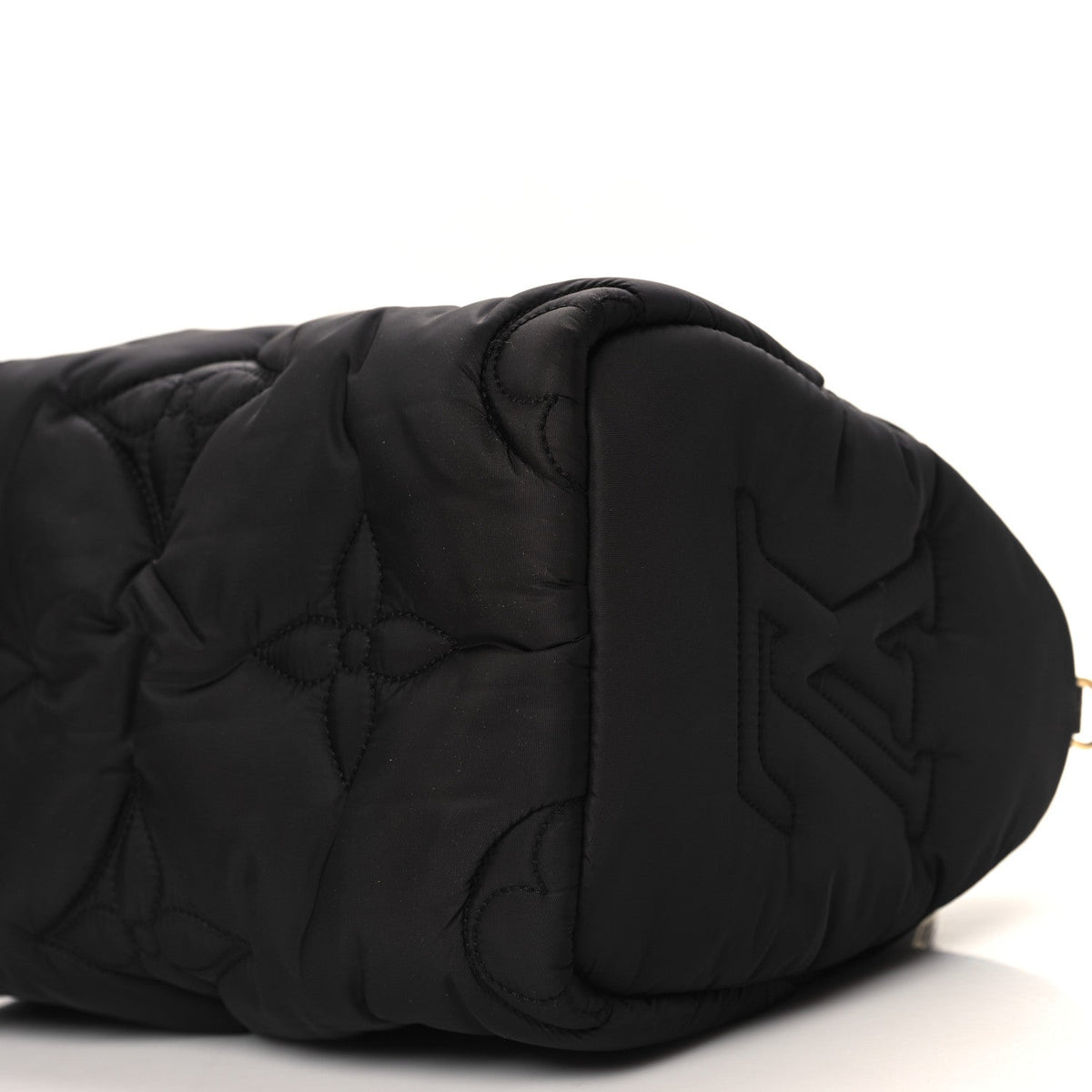 Econyl Mini Monogram Pillow Speedy Bandouliere 25 Black