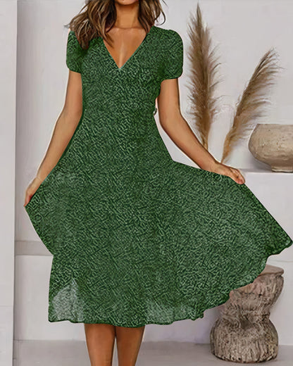Dolores Statement Floral Chiffon Dress for Summer Chic Silhouette Collection