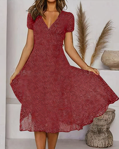Dolores Statement Floral Chiffon Dress for Summer Chic Silhouette Collection