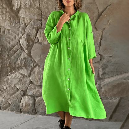 Dolores Boutique Plus Size Summer Dress Casual Button Down Collection